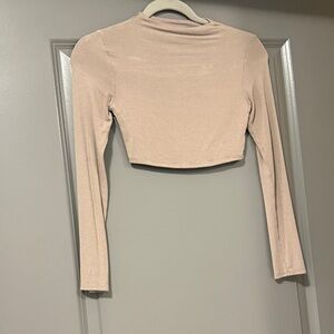 Naked Wardrobe Beige Top